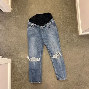 Abercrombie & Fitch Ankle Straight Maternity Jeans